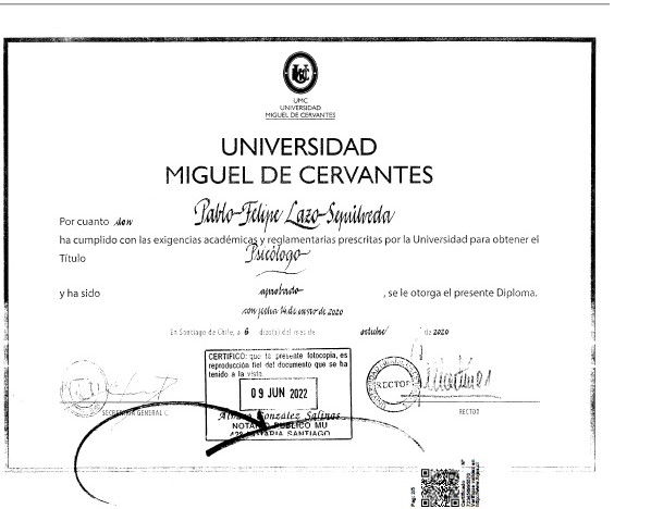 titulo profesional psicologo universidad miguel de cervantes